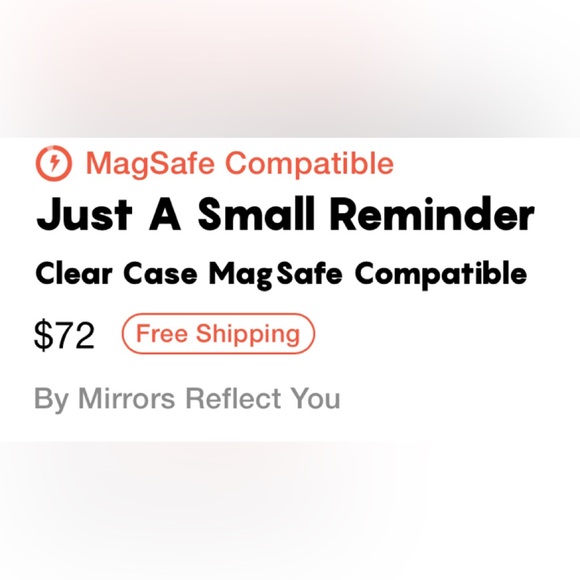 Casetify ∘ just a small reminder case - Picture 5 of 5